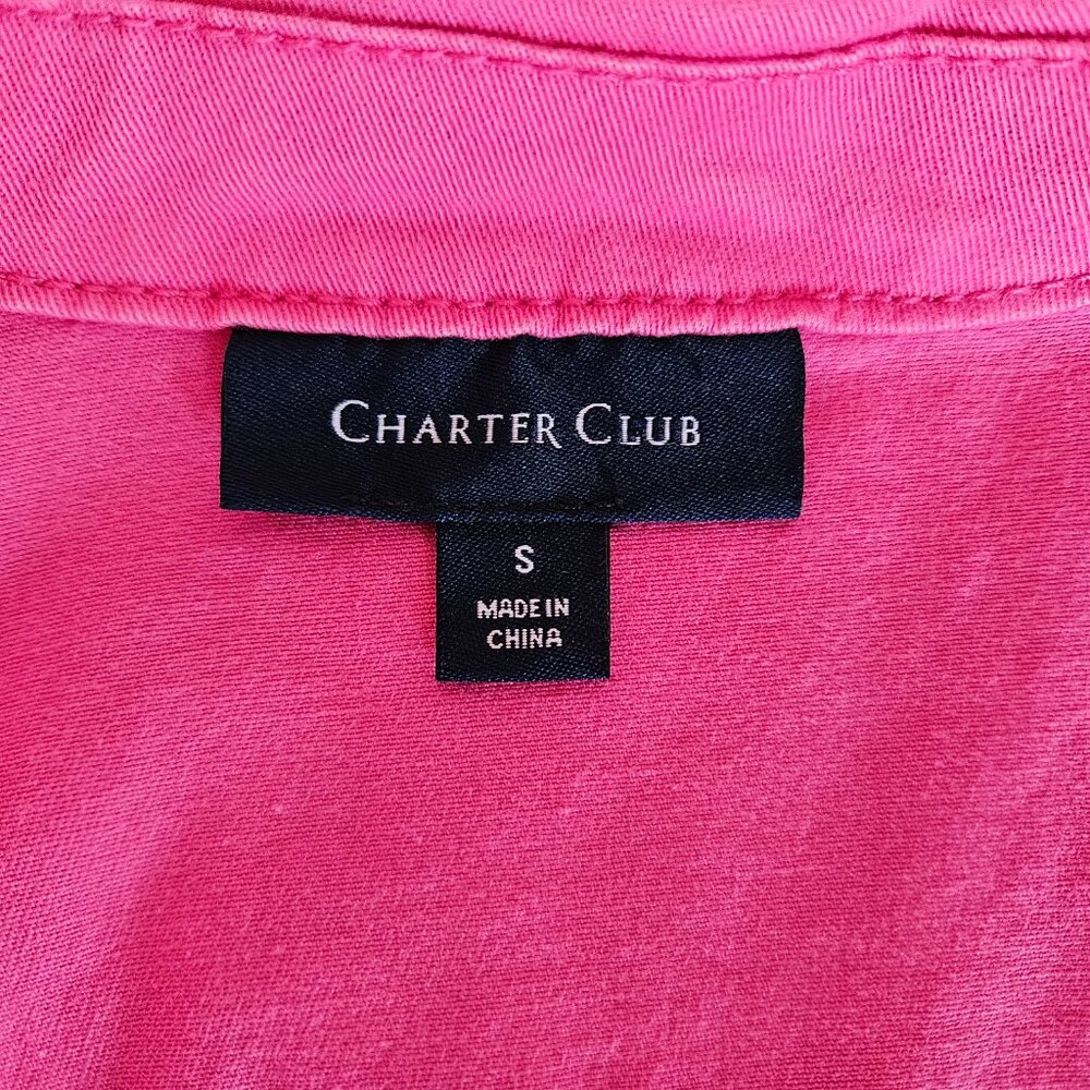 Women's Pink Jean Jacket - Size S - Picture 5 of 16